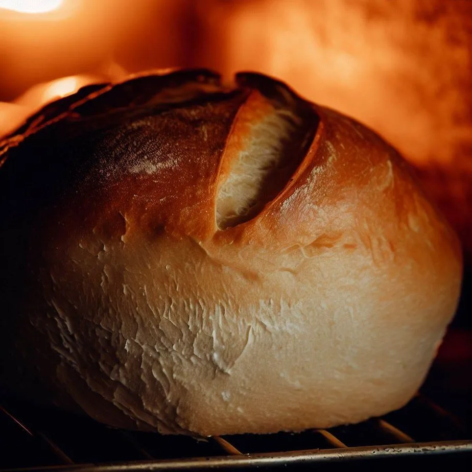 Domácí chleba podmáslový v troubě