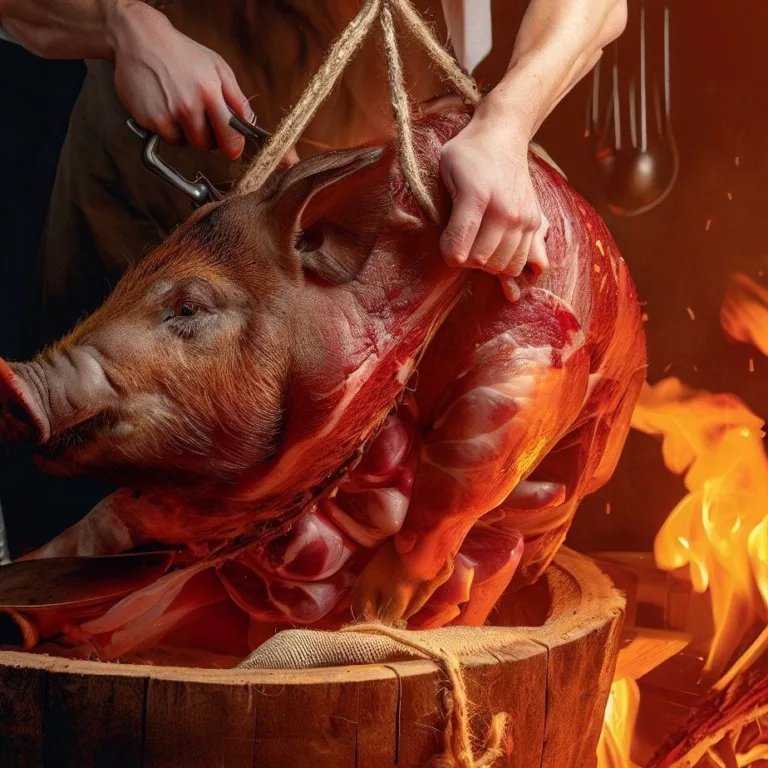 Jak naložit kančí maso na pečení