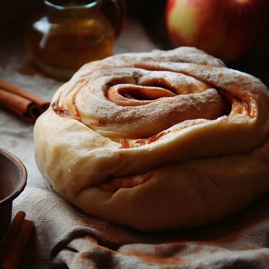 Recept na buchtu s jablky a skořicí